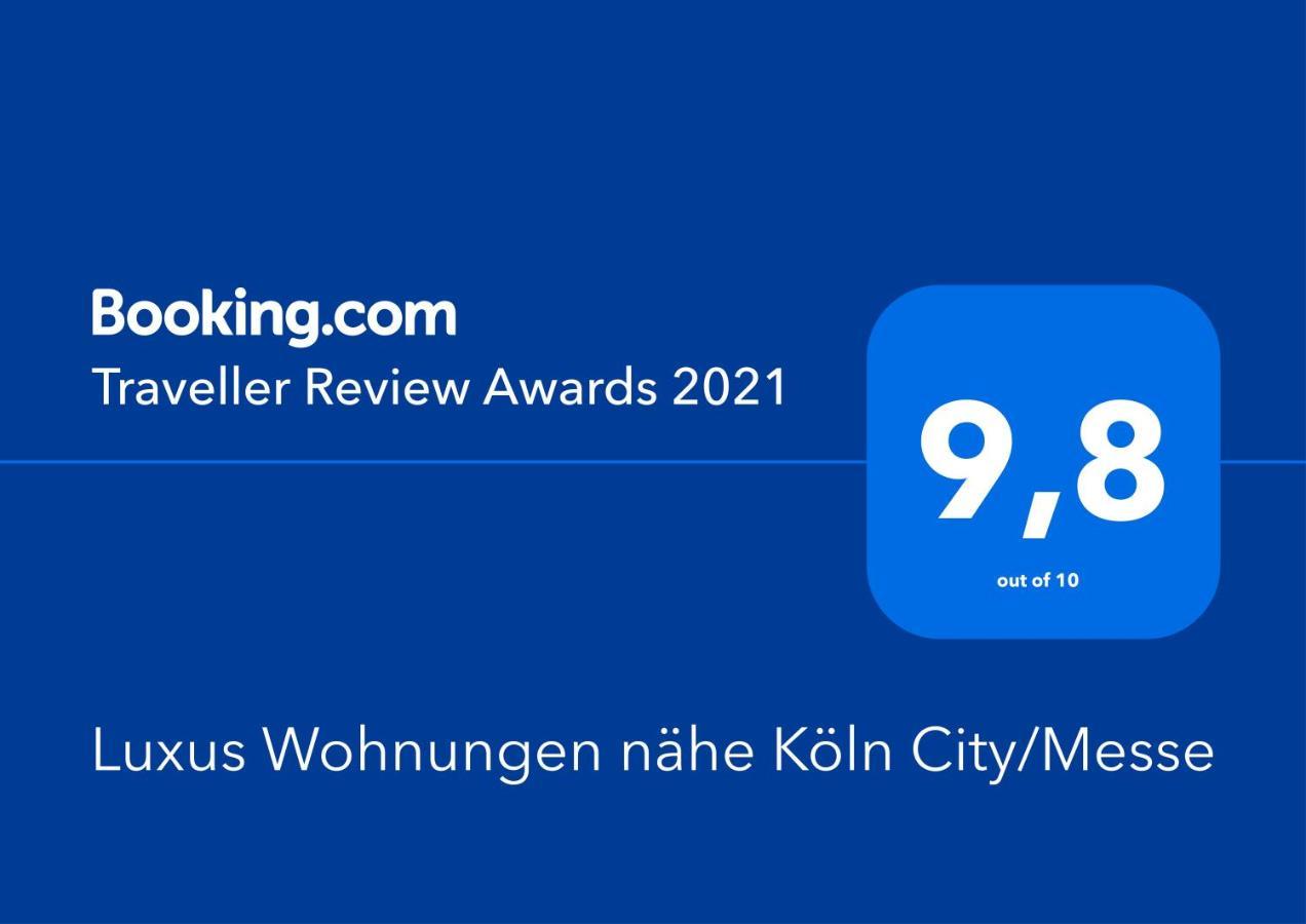 Luxus Wohnungen Naehe Koeln City/Messe Бергиш-Гладбах Экстерьер фото